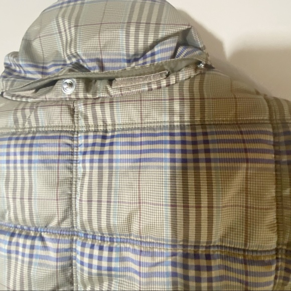 Ariat green Burberry pattern vest - Picture 2 of 6